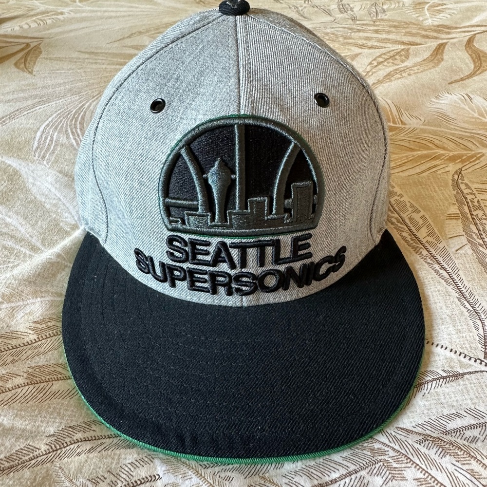 Seattle SuperSonics Fitted Hat size 7 5/8